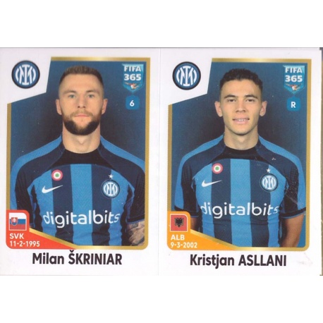 Milan Škriniar - Kristjan Asllani Inter Milán 302
