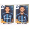 Sale Sticker of Nicolò Barella - Marcelo Brozović Inter Milán Panini Fifa 365 Stickers 2023