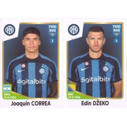 Joaquín Correa - Edin Džeko Inter Milán 306