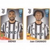 Sale Sticker Bremer - Juan Cuadrado Juventus Panini Fifa 365 The Golden World Of Football 2023