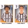 Sale Sticker of Weston McKennie - Fabio Miretti Juventus Panini Fifa 365 Stickers 2023