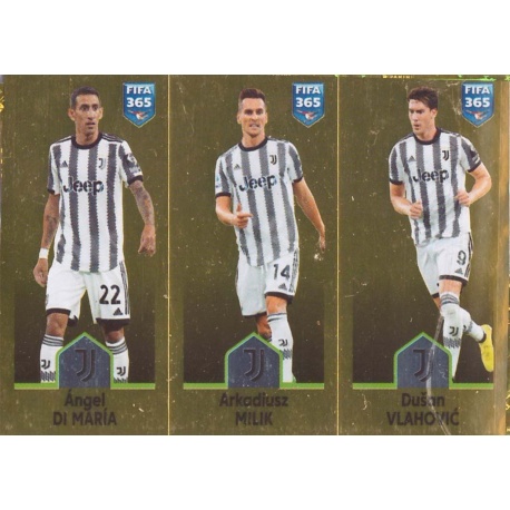 Ángel Di María - Arkadiusz Milik - Dušan Vlahović Juventus 321