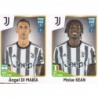 Buy Sticker Ángel Di María - Moise Kean Juventus Panini Fifa 365 Stickers 2023