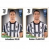 Buy Sticker Arkadiusz Milik - Dušan Vlahović Juventus Panini Fifa 365 Stickers 2023