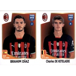 Brahim Díaz - Charles De Ketelaere AC Milan 333