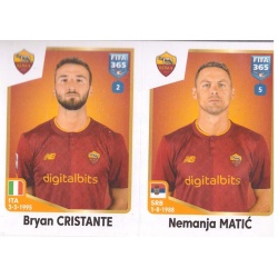 Bryan Cristante - Nemanja Matić AS Roma 350