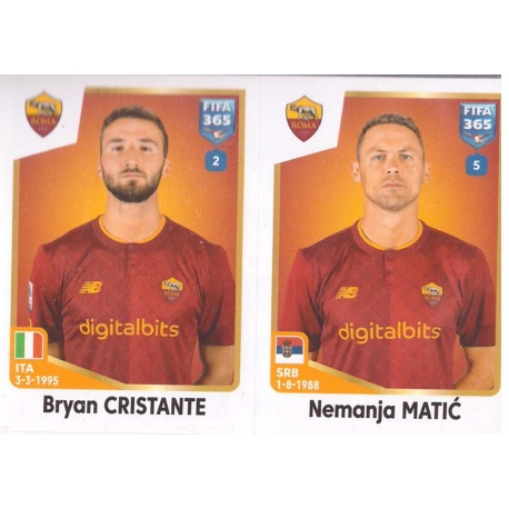 Bryan Cristante - Nemanja Matić AS Roma 350