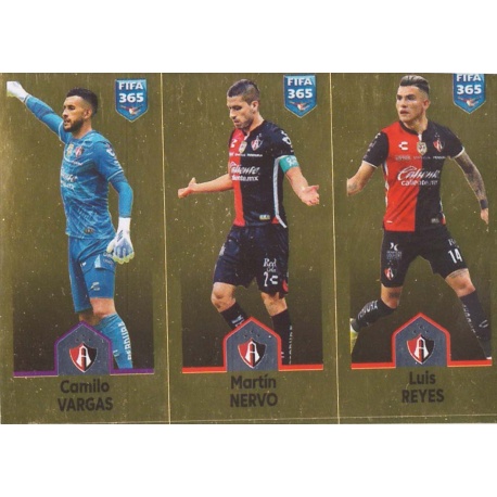 Camilo Vargas - Martín Nervo - Luis Reyes Atlas FC 359