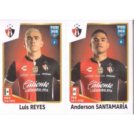 Luis Reyes - Anderson Santamaría Atlas FC 365