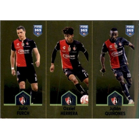 Julio Furch - Ozziel Herrera - Julián Quiñones Atlas FC 369