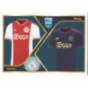 Sale Sticker of Jersey AFC Ajax Panini Fifa 365 The Golden World Of Football 2023