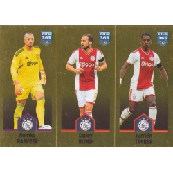 Remko Pasveer - Daley Blind - Jurriën Timber AFC Ajax 375