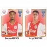 Buy Soccer Stickers Devyne Rensch - Jorge Sánchez AFC Ajax Panini Fifa 365 Stickers 2023