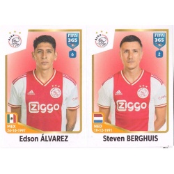 Edson Álvarez - Steven Berghuis AFC Ajax 381