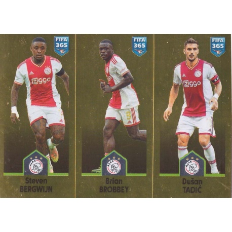 Steven Bergwijn - Brian Brobbey - Dušan Tadić AFC Ajax 385