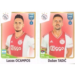 Lucas Ocampos - Dušan Tadić AFC Ajax 387