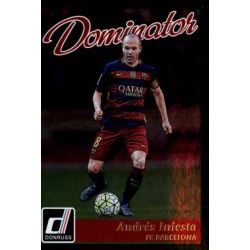 Andres Iniesta Dominator 49 Donruss Soccer 2016-17