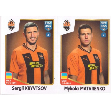 Sergii Kryvtsov - Mykola Matviienko Shakhtar Donetsk 409