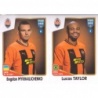 Sale Sticker of Bogdan Mykhailichenko - Lucas Taylor Shakhtar Donetsk Panini Fifa 365 Stickers 2023