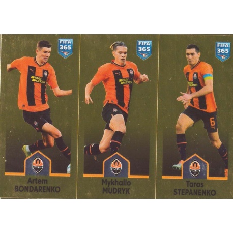 Artem Bondarenko - Mykhailo Mudryk - Taras Stepanenko Shakhtar Donetsk 411