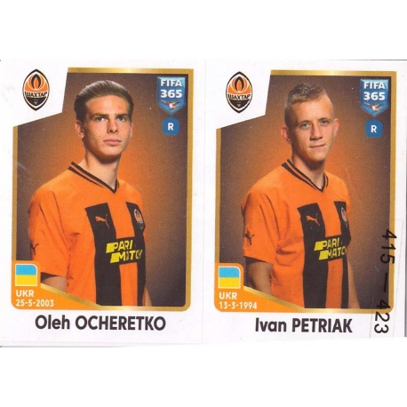 Oleh Ocheretko - Ivan Petriak Shakhtar Donetsk 415