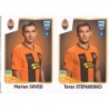 Sale Sticker of Marian Shved - Taras Stepanenko Shakhtar Donetsk Panini Fifa 365 The Golden World Of Football 2023