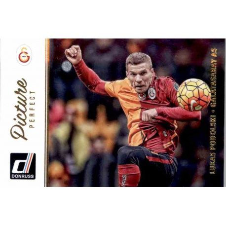 Lukas Podolski Picture Perfect 2 Donruss Soccer 2016-17