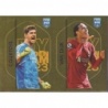 Buy Soccer Stickers Thibaut Courtois - Virgil van Dijk My Golden Team Panini Fifa 365 The Golden World Of Football 2023