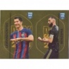 Sale Sticker of Robert Lewandowski - Karim Benzema My Golden Team Panini Fifa 365 Stickers 2023