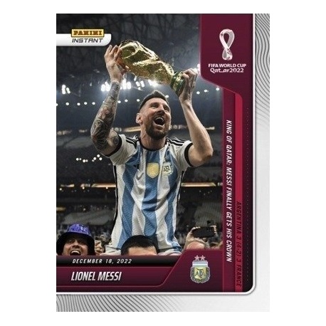 Lionel Messi Panini Instant 118