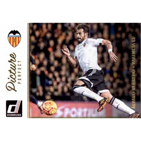 Alvaro Negredo Picture Perfect 14 Donruss Soccer 2016-17