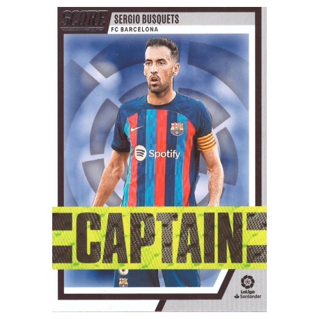 Sergio Busquets Barcelona Captain