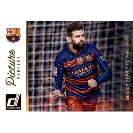 Gerard Pique Picture Perfect 32 Donruss Soccer 2016-17