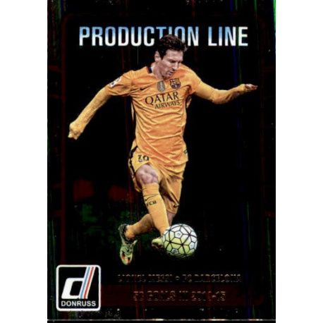 Lionel Messi Production Line 10 Donruss Soccer 2016-17