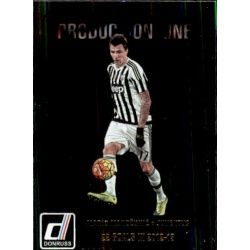 Mario Mandzukic Production Line 15 Donruss Soccer 2016-17