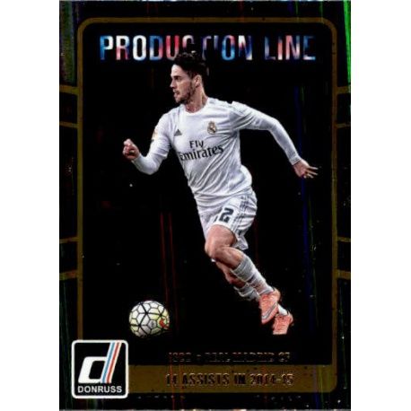 Isco Production Line 20 Donruss Soccer 2016-17