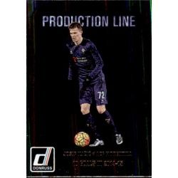 Josip Ilicic Production Line 21 Donruss Soccer 2016-17