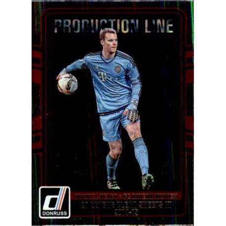 Manuel Neuer Production Line 22 Donruss Soccer 2016-17