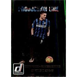 Mauro Icardi Production Line 25 Donruss Soccer 2016-17
