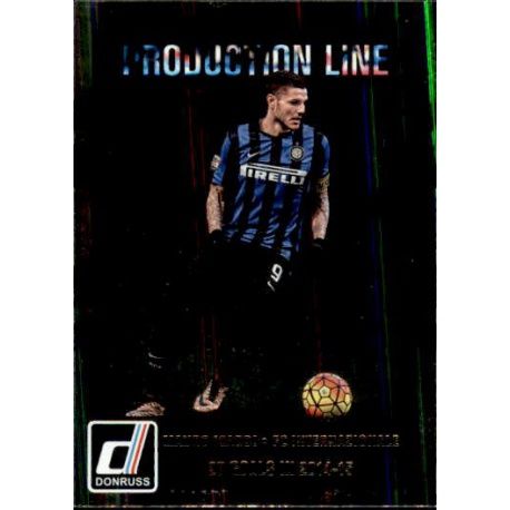 Mauro Icardi Production Line 25 Donruss Soccer 2016-17