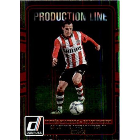 Andres Guardado Production Line 26 Donruss Soccer 2016-17