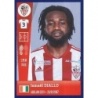 Sale Sticker of Ismaël Diallo AC Ajaccio Panini Foot 2023 Album