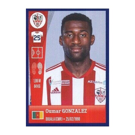 Oumar Gonzalez AC Ajaccio 30