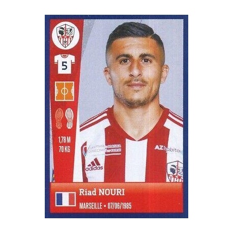 Riad Nouri AC Ajaccio 37