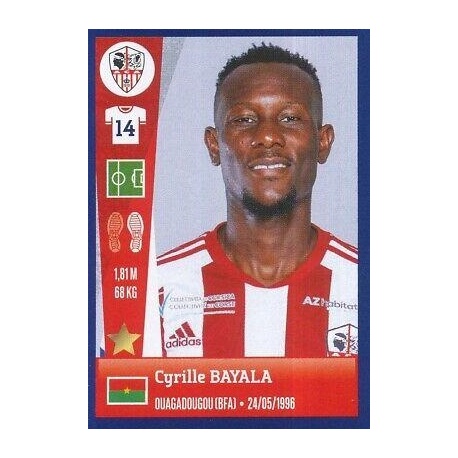 Cédric Bayala AC Ajaccio 38