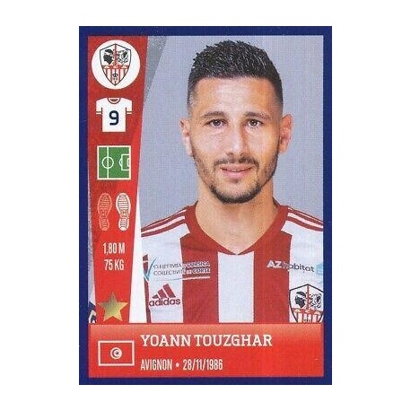 Yoann Touzghar AC Ajaccio 41