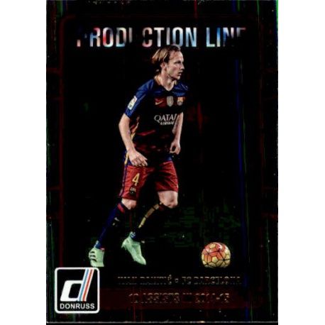 Ivan Rakitic Production Line 31 Donruss Soccer 2016-17