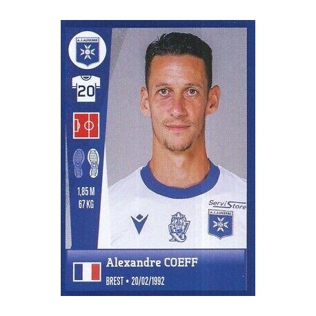 Alexandre Coeff AJ Auxerre 68
