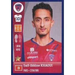 Saîf-Eddine Khaoui Clermont Foot 116