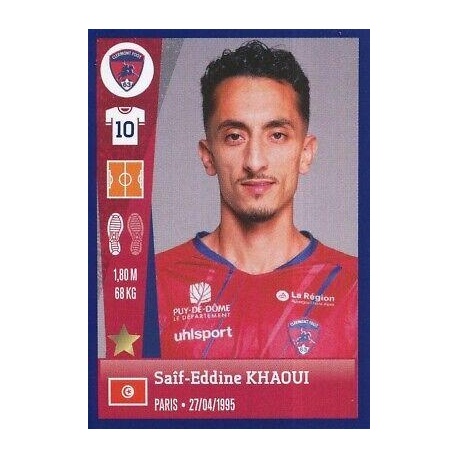 Saîf-Eddine Khaoui Clermont Foot 116